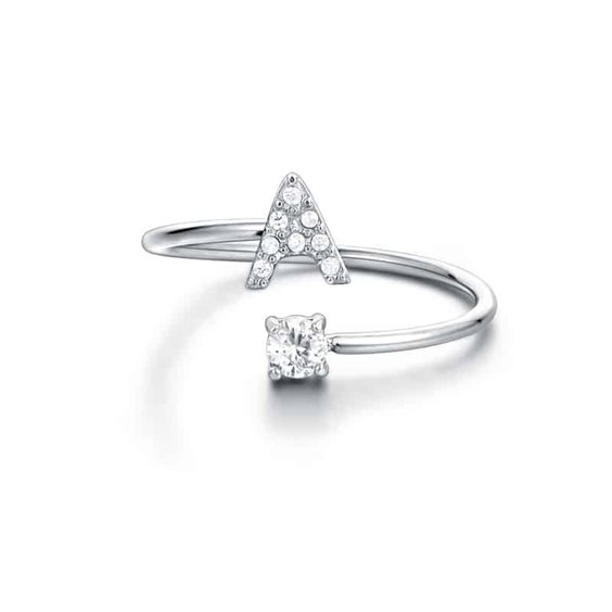 Anillo Brand Mujer Personal Cristalli in Acero 02RG002A - 02RG002A